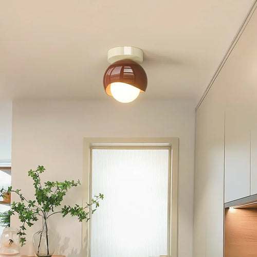 plafonnier de style français en forme de fleur pour intérieur élégant - vue 3 sur 10