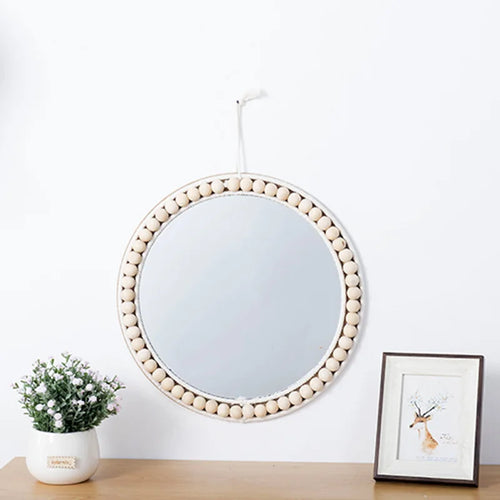 miroirs décoratifs en raphia pour une décoration murale élégante - vue 3 sur 13