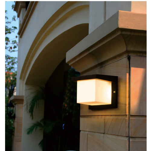 15W outdoor wall lamp led special design good looking wall light with warm white or white doorway aluminum wall sconce garden - vue 6 sur 6