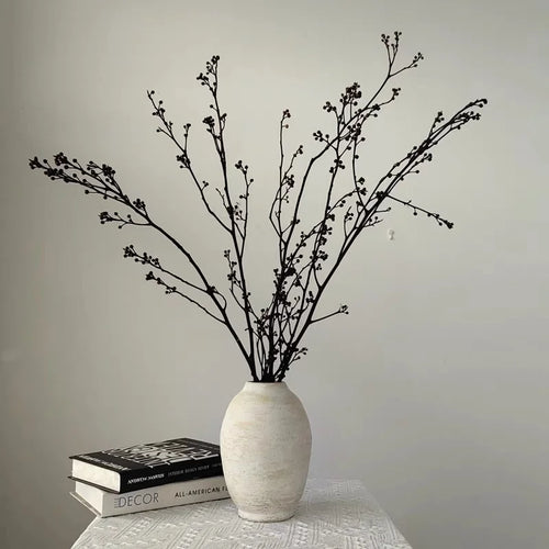 vases en céramique rétro faits main pour fleurs séchées - vue 4 sur 7