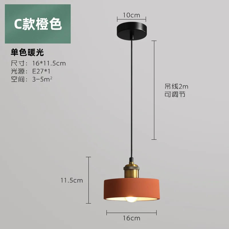 Suspension LED de Style industriel - vue 13 sur 22
