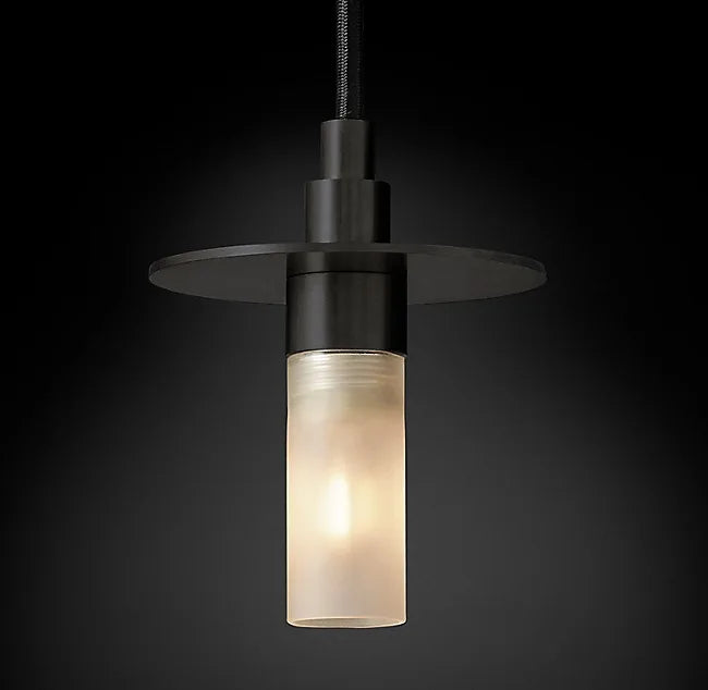 suspension postmoderne en métal design élégant pour intérieur contemporain