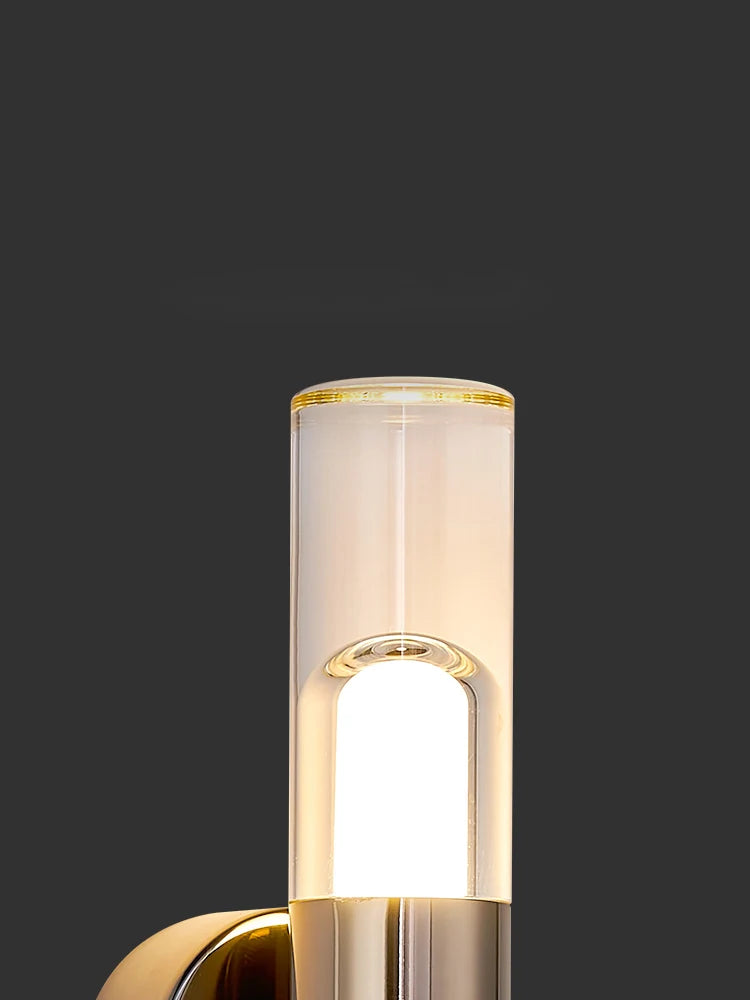Nordic designer living room background wall decorative light, bedroom bedside minimalist atmosphere wall lamp - vue 4 sur 6