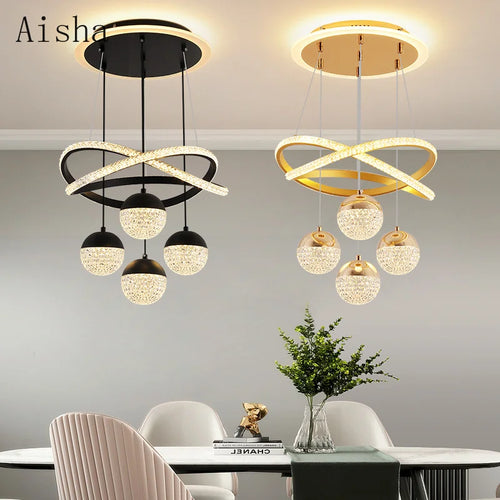 lustre moderne design élégant pour décoration intérieure éclairage - vue 2 sur 12