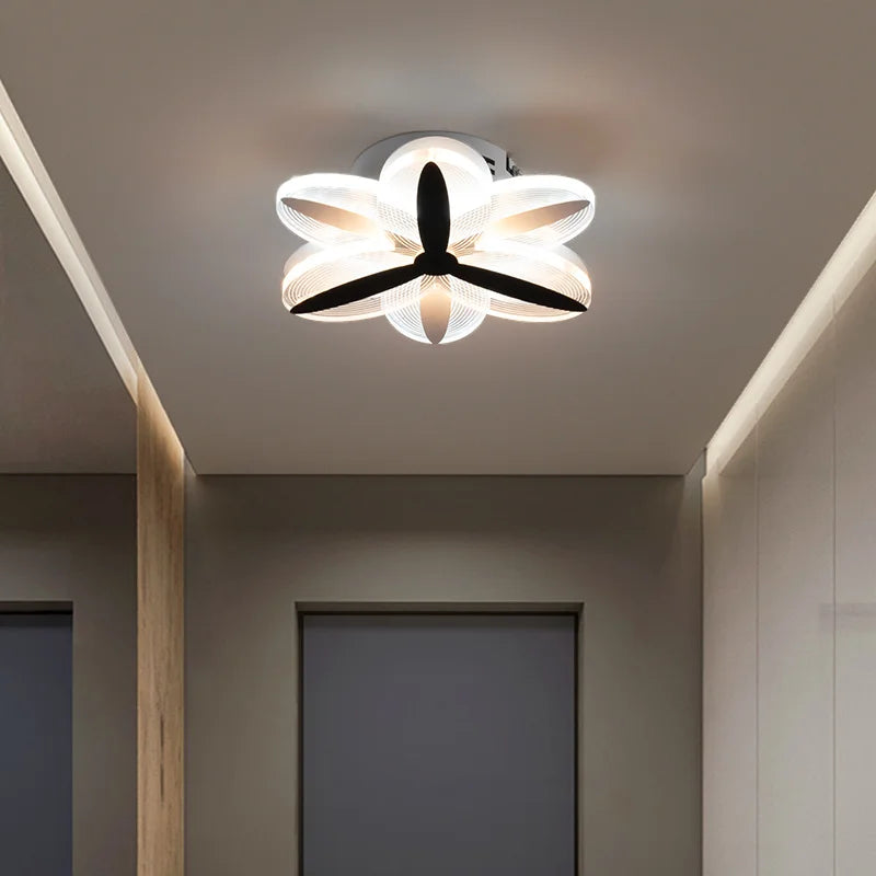 plafonnier led moderne en acrylique pour décoration intérieure - vue 3 sur 10