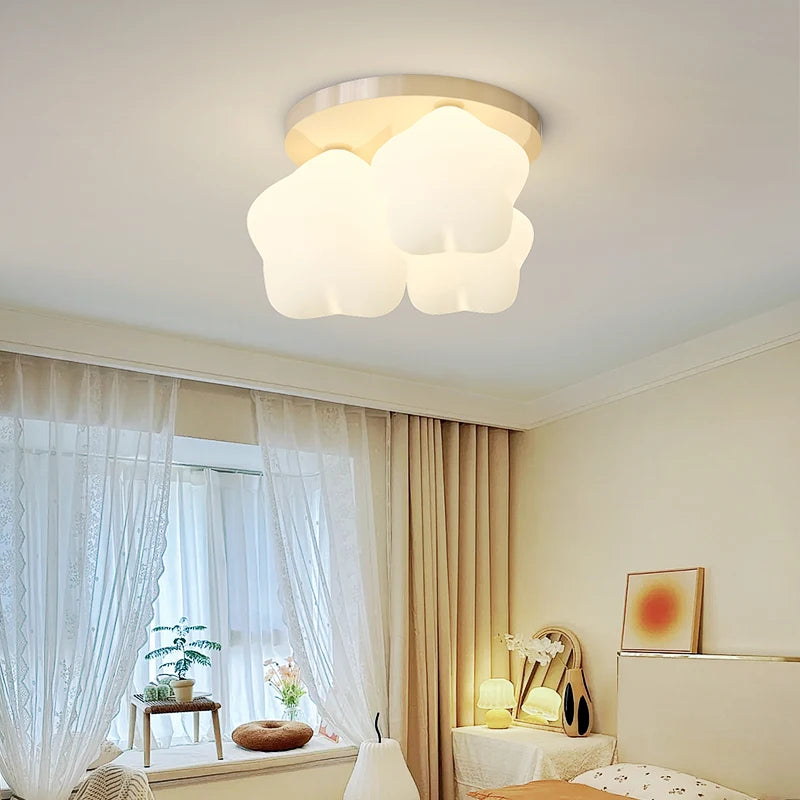 lustre romantique étoile colorée pour éclairage enfant - vue 4 sur 9