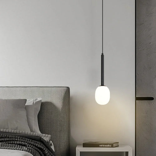 lampe de chevet moderne en forme d'oeuf pour intérieur créatif - vue 3 sur 8