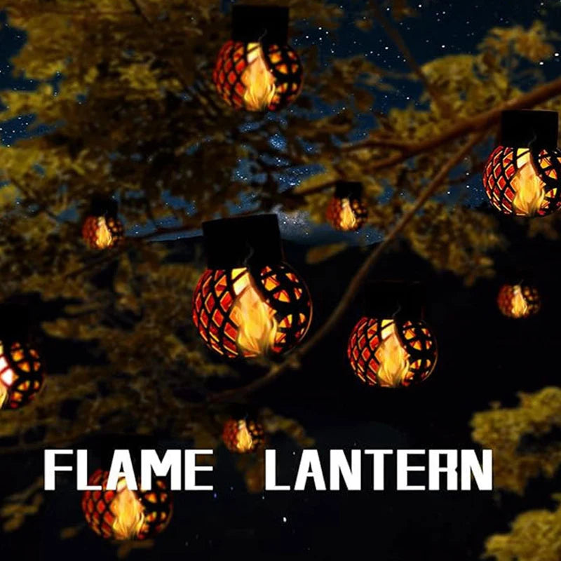 lampes solaires rétro pour éclairage extérieur et décoration jardin - vue 2 sur 23