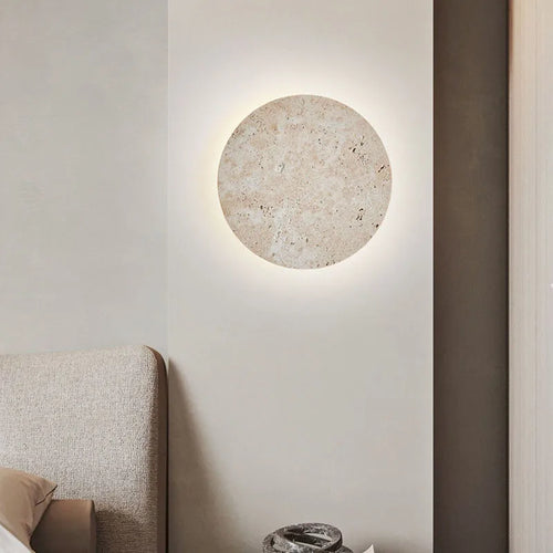 applique murale en pierre naturelle pour ambiance artistique décorative - vue 2 sur 8