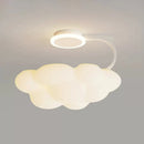lustre romantique nuages pour chambre enfant décoration nordique