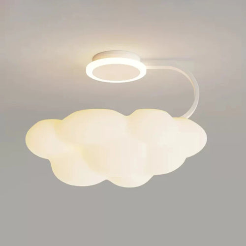 lustre romantique nuages pour chambre enfant décoration nordique - vue 2 sur 8