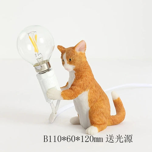 lampe de bureau décorative pour animaux en résine - vue 14 sur 14
