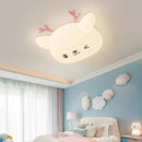 plafonnier nordique faon pour chambre d'enfant moderne et chaleureuse