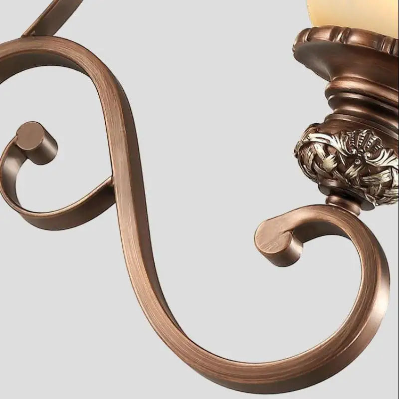 lustre vintage style nordique pour éclairage intérieur élégant - vue 5 sur 13