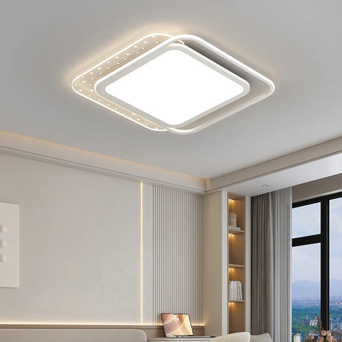 plafonnier led design moderne ciel étoilé décoratif intérieur - vue 4 sur 8