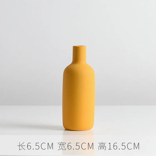petit vase en céramique décoratif moderne pour fleurs - vue 7 sur 7