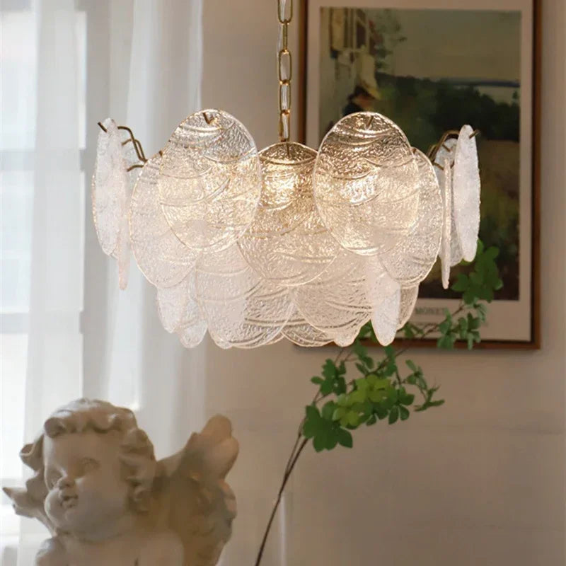 lustre en verre médiéval pour décoration romantique intérieure - vue 2 sur 9