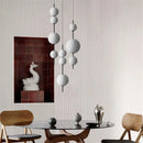 suspension en perles design pour décoration intérieure moderne