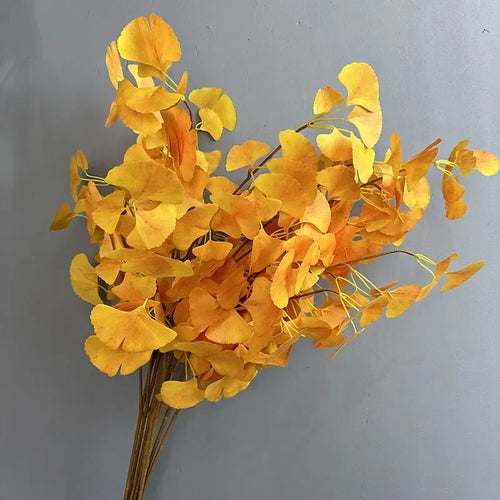 plante décorative ginkgo artificielle à trois fourches pour extérieur - vue 2 sur 6