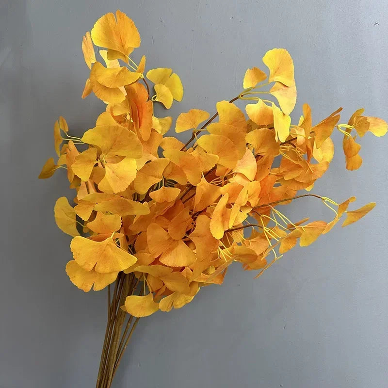 plante décorative ginkgo artificielle à trois fourches pour extérieur