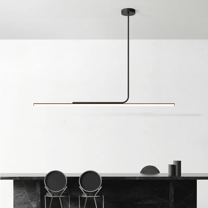 Lustre LED Moderne Simple Nordique Lumière De Luxe - vue 3 sur 10