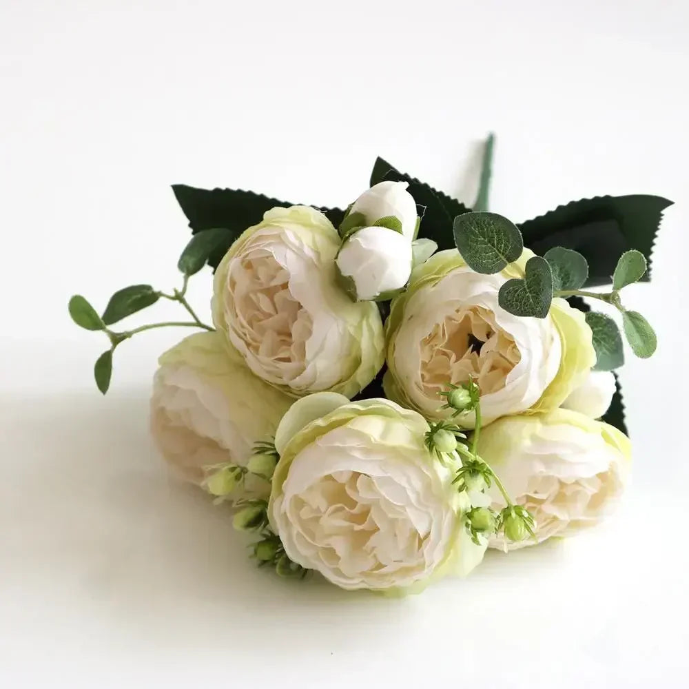 petit bouquet de fleurs artificielles pour décorations printanières et festives - vue 14 sur 34