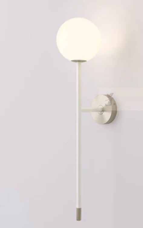applique murale nordique minimaliste avec perche créative