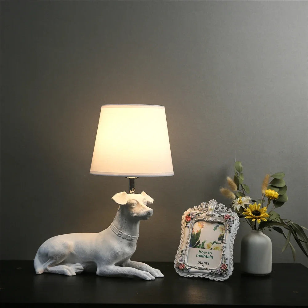 lampe de chevet moderne pour animaux et décoration lumineuse - vue 4 sur 7