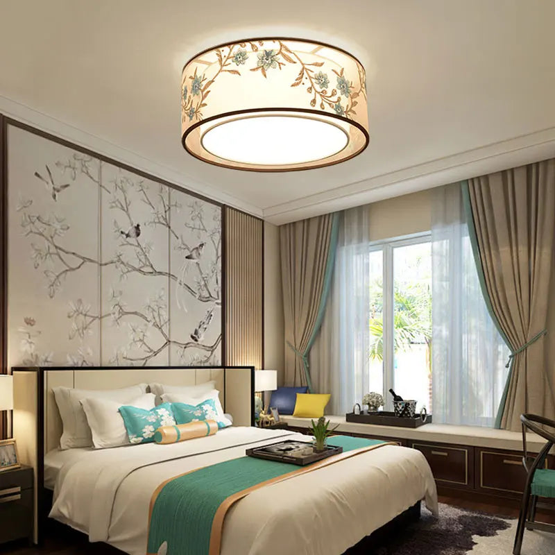 lustre chinois rétro pour un éclairage élégant et chaleureux - vue 4 sur 17