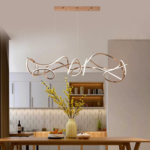 lustre moderne design pour éclairage intérieur élégant et raffiné - vue 2 sur 8