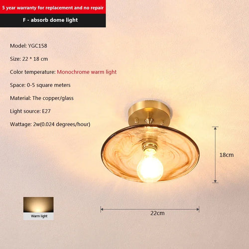 plafonnier nordique créatif en forme de tasse décoration d'intérieur moderne - vue 10 sur 12