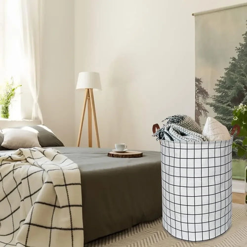 panier à linge portable pour jouets et vêtements étanche - vue 4 sur 8