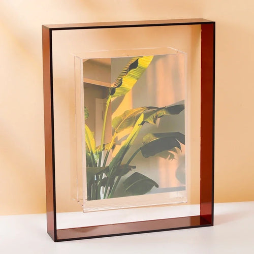 cadre photo acrylique transparent support décoration intérieure bureau - vue 7 sur 14
