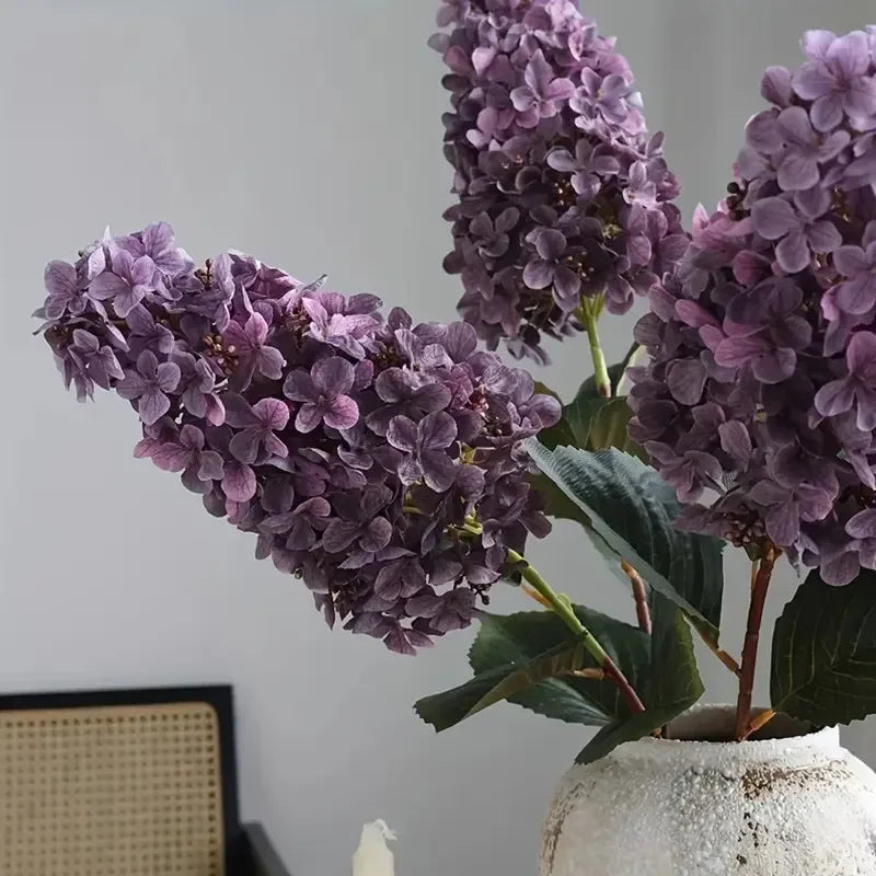 grande fleur d'hortensia artificielle pour décoration florale et mariage - vue 5 sur 11