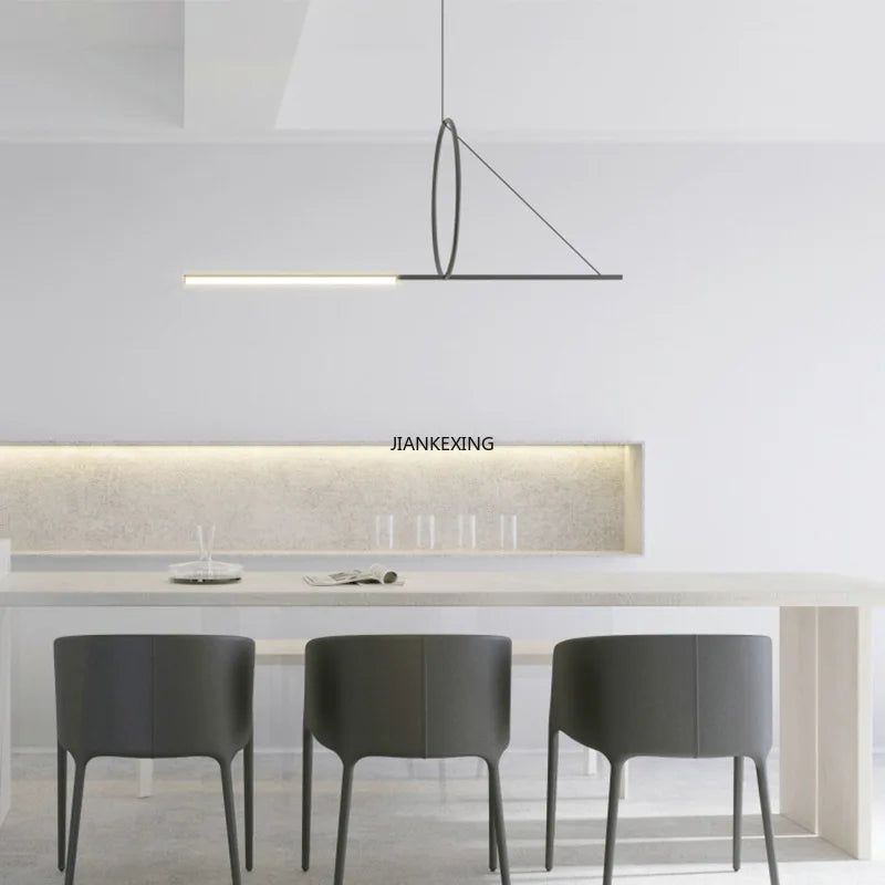 suspension led design scandinave luminaires maison déco - vue 4 sur 7