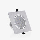spot led carré à intensité variable pour décoration intérieure
