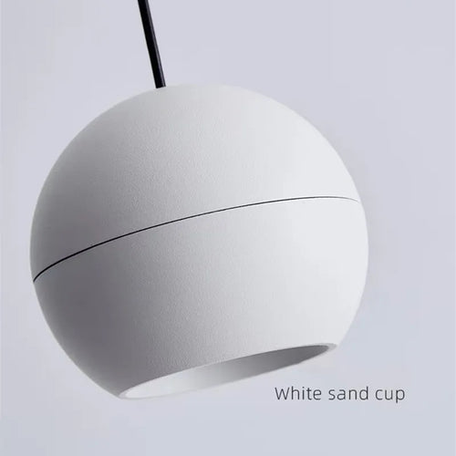 Suspension boule à LED - vue 3 sur 8