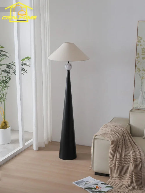 lampadaire design rétro japonais wabi-sabi art zen moderne décoratif - vue 4 sur 7