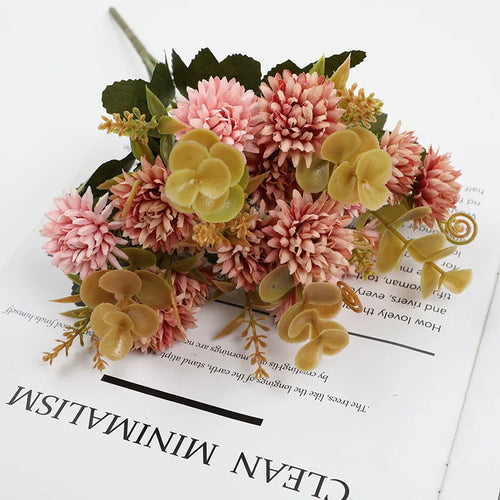 bouquet de fleurs artificielles décoratif pour intérieur et événements - vue 19 sur 25