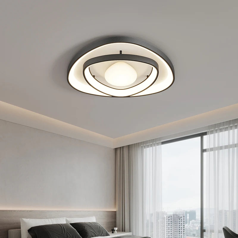 plafonnier led design moderne à spectre complet nouveau modèle 2024 - vue 4 sur 16