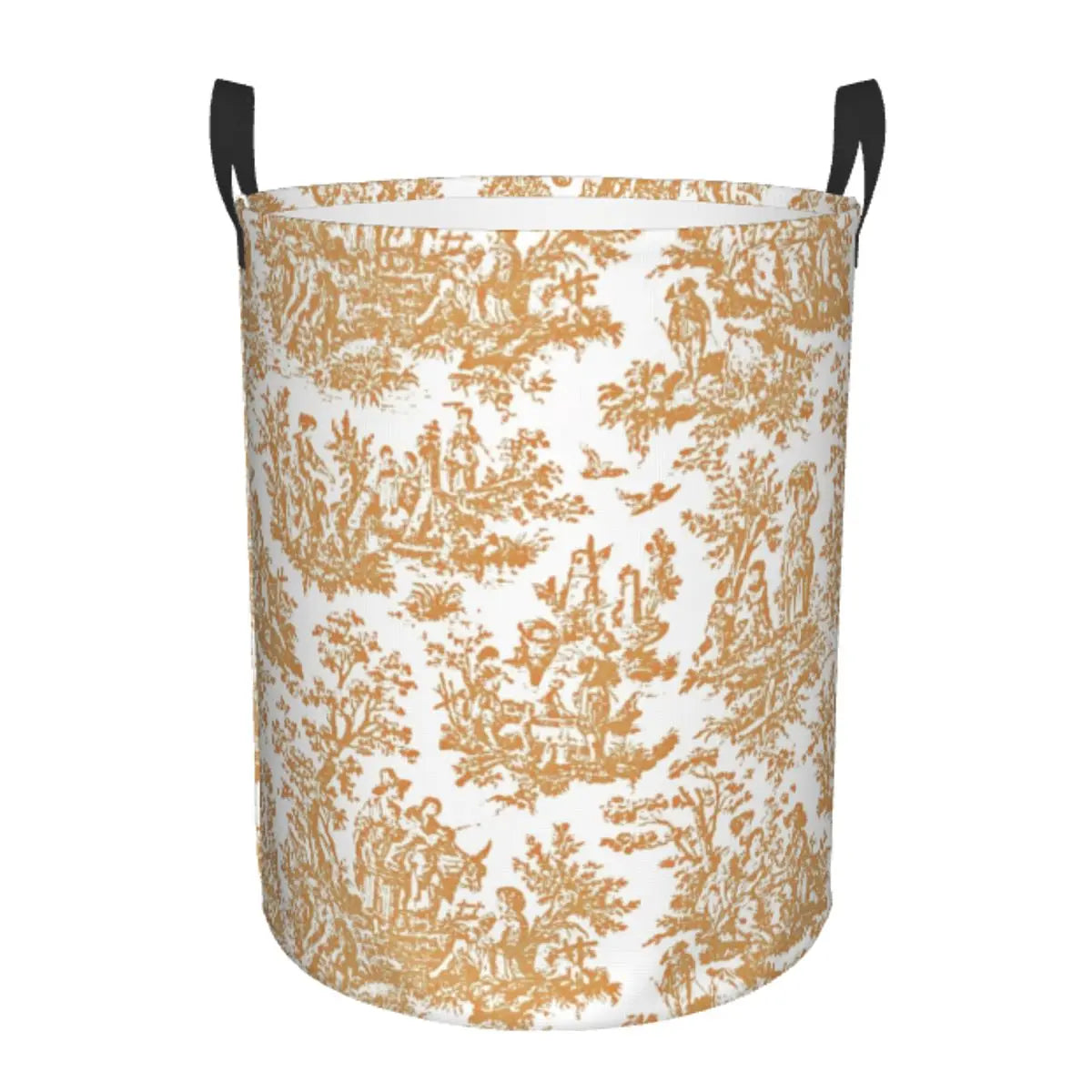 panier à linge pliable personnalisé classique en toile de jouy pour jouets - vue 17 sur 29