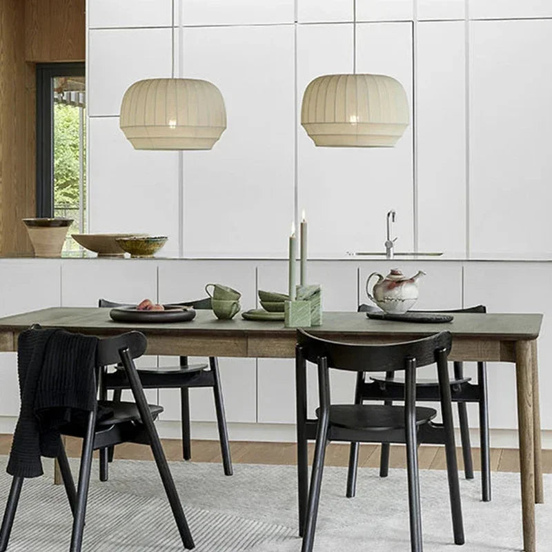 suspension en tissu minimaliste pour un éclairage créatif intérieur - vue 4 sur 9