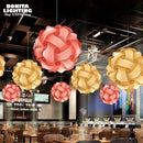 lustre hortensia à assembler pour une ambiance artistique moderne