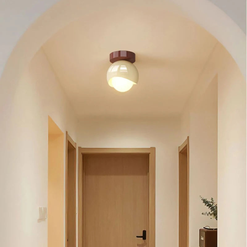 plafonnier de style français en forme de fleur pour intérieur élégant - vue 4 sur 10