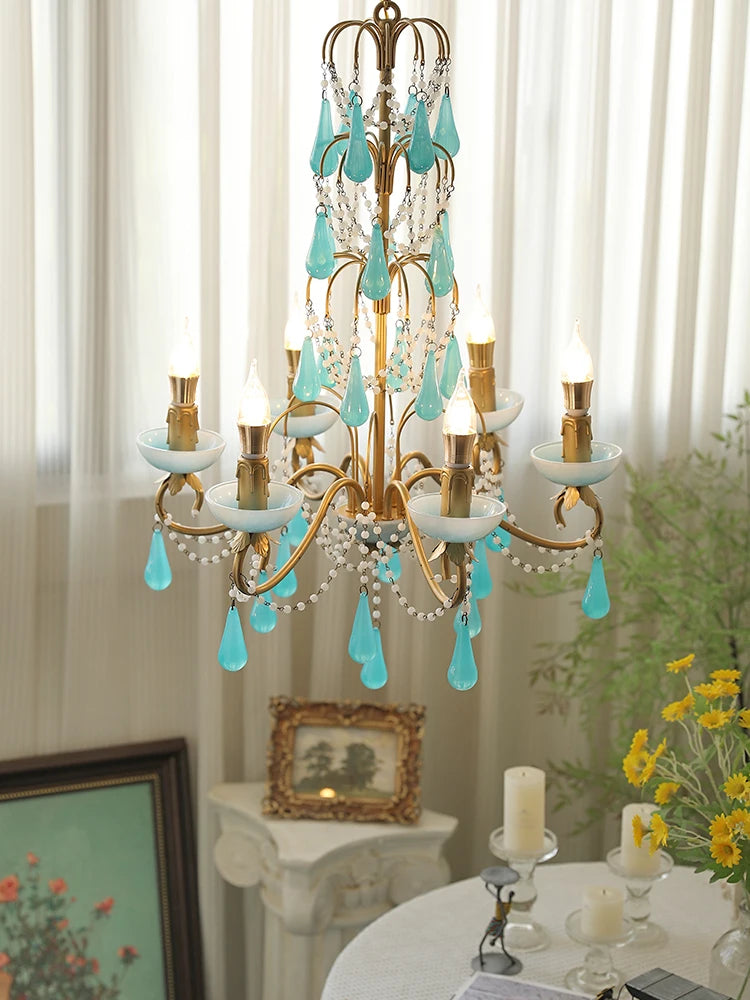 lustre créatif en forme de goutte pour décoration moderne - vue 3 sur 7