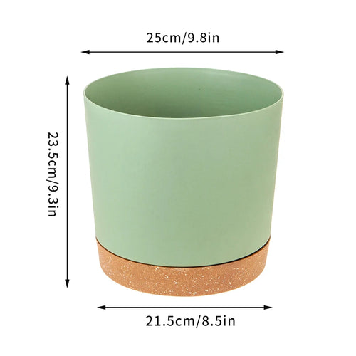 pots de fleurs automatiques avec soucoupe pour jardin et plantes - vue 16 sur 15