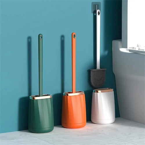 ensemble de brosses en silicone pour salle de bain multifonctions - vue 3 sur 9