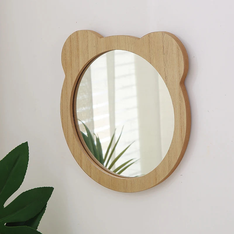 petits miroirs ronds autocollants pour décoration et maquillage enfant - vue 3 sur 12