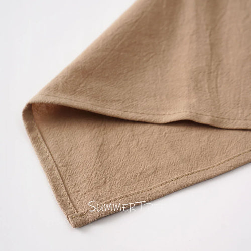 Serviette de table coton lavé style vintage - vue 5 sur 7