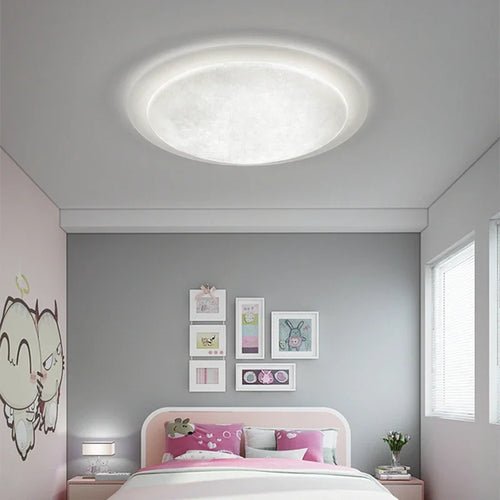 plafonnier en acrylique tricolor led design moderne élégant - vue 3 sur 9